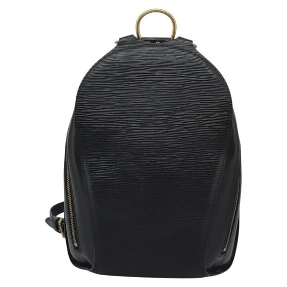 LOUIS VUITTON Epi Mabillon Backpack Black M52232 LV Auth 115093 - Picture 2 of 16